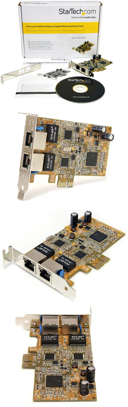 StarTech.com предлагает безумно дорогую сетевую карту с двумя ethernet портами - ST1000SPEXD2
